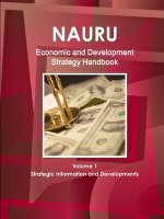 Nauru Economic & Development Strategy Handbook Volume 1 Strategic Information and Developments