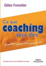 Ce que coaching veut dire