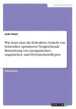 Wie kann man die licht-aktive Schicht von Solarzellen optimieren? Vergleichende Betrachtung von anorganischen-, organischen- und Hybridsolarzelltypen