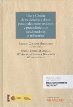 USO Y CESIÓN DE EVIDENCIAS Y DATOS PERSONALES ENTRE PROCESOS Y PROCEDIMIENTOS SA