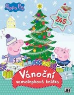 Vánoční samolepková knížka Peppa Pig