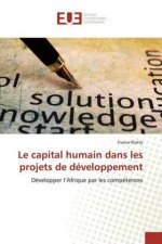 Le capital humain dans les projets de développement