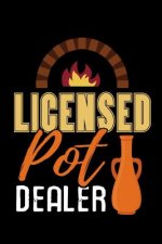Licensed Pot Dealer: Pottery Project Book - 80 Project Sheets to Record your Ceramic Work - Gift for Potters