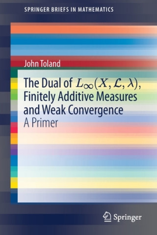 The Dual of L (X,L, ), Finitely Additive Measures and Weak Convergence