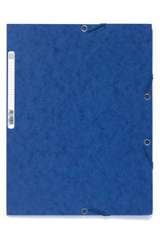 Spisovďż˝ desky s gumiďż˝kou A4 preďż˝pďż˝n 400 g/m2 - modrďż˝