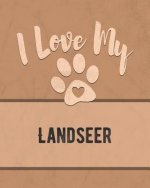 I Love My Landseer: For the Pet You Love, Track Vet, Health, Medical, Vaccinations and More in this Book