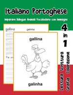 Italiano Portoghese Imparare Bilingue Animali Vocabolario con Immagini: Dizionario per bambini delle elementari a1 a2 ba b2 c1 c2
