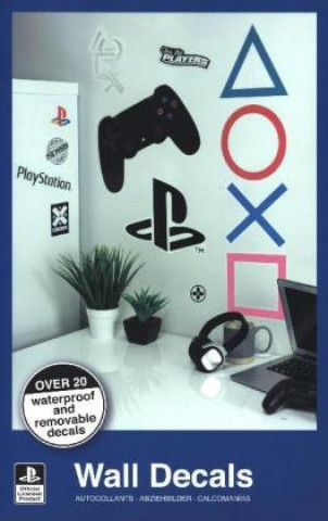 Playstation Wand Aufkleber