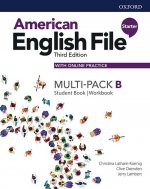 American English File: Starter: Student Book/Workbook Multi-Pack B with Online Practice