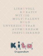 Erzieher: Ein persönliches Abschiedsgeschenk der Kindergruppe an den allerbesten Erzieher als Gruppenalbum für die tollen Kitaja