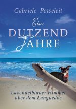 Dutzend Jahre. Lavendelblauer Himmel uber dem Languedoc