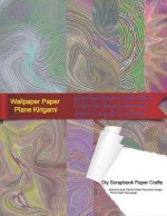 Wallpaper Paper Plane Kirigami Diy Scrapbook Paper Crafts Abstract Liquid Colorful Sheet Decorative Design Photo Paper Decoupage: Abstract Liquid Scra