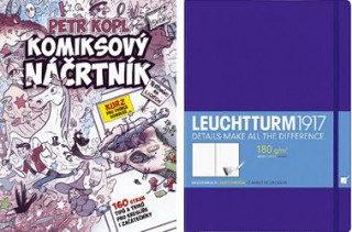 Výhodný balíček: Komiksový náčrtník a Skicář LEUCHTTURM1917 (fialový)