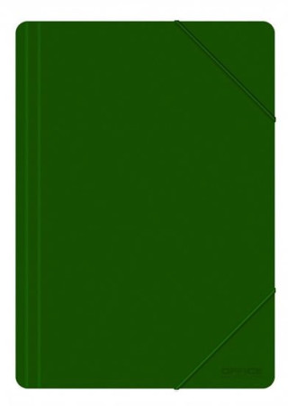Spisové desky PP s gumičkou A4 500 µm - zelená
