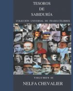 TESOROS DE SABIDURÍA Volumen II: Colección Universal de Frases Célebres