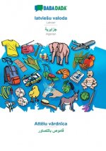 BABADADA, latviesu valoda - Algerian (in arabic script), Attēlu vārdnīca - visual dictionary (in arabic script)