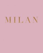Milan: A decorative book for coffee tables, bookshelves and interior design styling - Stack deco books together to create a c