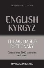 Theme-based dictionary British English-Kyrgyz - 3000 words