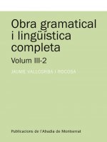 OBRA GRAMATICAL I LINGISTICA COMPLETA III-2