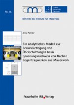 analytisches Modell zur Berucksichtigung von UEberschuttungen beim Spannungsnachweis von flachen Bogentragwerken aus Mauerwerk.