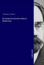 Die Zweige des deutschen Volkes in Mitteleuropa