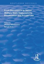 From Dissonance to Sense: Welfare State Expectations, Privatisation and Private Law
