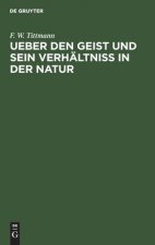Ueber Den Geist Und Sein Verhaltniss in Der Natur