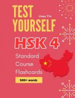 Test Yourself HSK 4 Standard Course Flashcards: Chinese proficiency mock test level 4 workbook