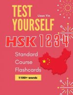 Test Yourself HSK 1 2 3 4 Standard Course Flashcards: Chinese proficiency mock test level 1 to 4 workbook