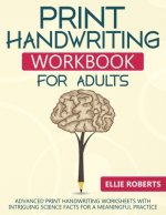 Print Handwriting Workbook for Adults