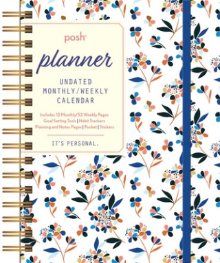 Posh: Planner Undated Monthly/Weekly Calendar