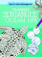 Drawing Zentangle(r) Ocean Life