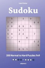 Sudoku - 200 Normal to Hard Puzzles 9x9 vol.6