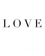Love: A decorative book for coffee tables, bookshelves and interior design styling Stack deco books together to create a cus