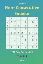 Non-Consecutive Sudoku - 200 Easy Puzzles 9x9 vol.1
