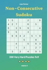 Non-Consecutive Sudoku - 200 Very Hard Puzzles 9x9 vol.4