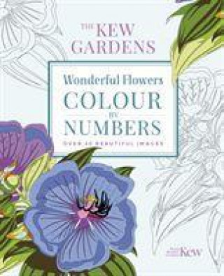 Kew Gardens Wonderful Flowers Colour-by-Numbers