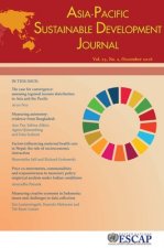 Asia-Pacific Sustainable Development Journal 2018, Issue No. 2