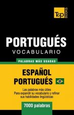 Portugues vocabulario - palabras mas usadas - Espanol-Portugues - 7000 palabras