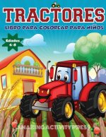 Tractores Libro Para De Colorear Para Ninos Edades 4-8