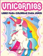 Unicornios Libro Para Colorear Para Ninos Edades 4-8