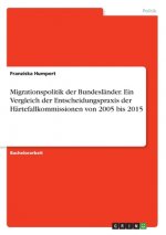 Migrationspolitik der Bundesländer. Ein Vergleich der Entscheidungspraxis der Härtefallkommissionen von 2005 bis 2015