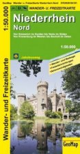Niederrhein Nord Wander- und Freizeitkarte 1:50.000