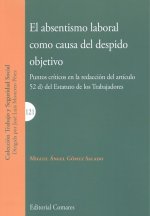 EL ABSENTISMO LABORAL CÓMO CAUSA DEL DESPIDO OBJETIVO