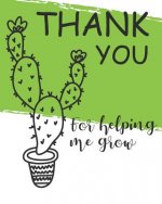 Thank You for Helping Me Grow