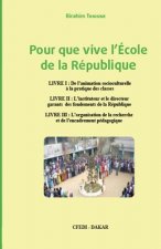 Pour que vive l'École de la République