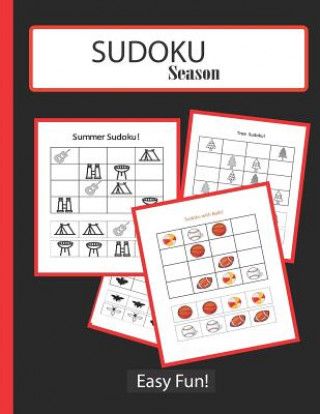 Sudoku Season: Picture Sudoku Puzzles for Kids Find the Difference Easy Fun