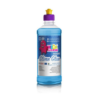 Megaslizoun PVA slizovďż˝ lepidlo - MODRďż˝, 500 ml