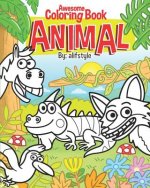 Awesome Coloring Book Animal: Fun Learning for kid