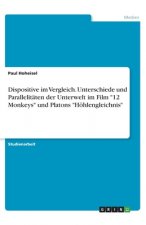 Dispositive im Vergleich. Unterschiede und Parallelitäten der Unterwelt im Film 